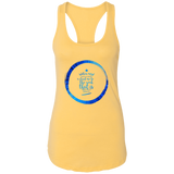 Bible Verses Ladies Ideal Racerback Tank - "Psalm 61:2" Design 15 - Meditate Healing Christian Store