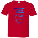 Bible Verse Toddler Jersey T-Shirt - "Psalms 61:2" Design 18 - Meditate Healing Christian Store