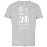 MeditateHealing.com | Bible Verse Toddler Jersey T-Shirt