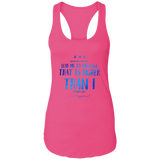MeditateHealing.com | Bible Verses Ladies Ideal Racerback Tank