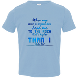 MeditateHealing.com | Bible Verse Toddler Jersey T-Shirt