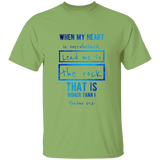 MeditateHealing.com | Bible Verse Men 5.3 oz. T-Shirt