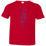 Bible Verse Toddler Jersey T-Shirt - "Psalms 61:2" Design 3 - Meditate Healing Christian Store