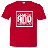MeditateHealing.com | Bible Verse Toddler Jersey T-Shirt