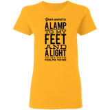 MeditateHealing.com | Bible Verse Ladies' T-Shirt