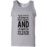 MeditateHealing.com | Bible Verse Men 100% Cotton Tank Top