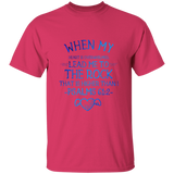 Bible Verse Men 5.3 oz. T-Shirt - "Psalm 61:2" Design 17 - Meditate Healing Christian Store