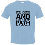 MeditateHealing.com | Bible Verse Toddler Jersey T-Shirt