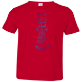 Bible Verse Toddler Jersey T-Shirt - "Psalms 61:2" Design 2 - Meditate Healing Christian Store