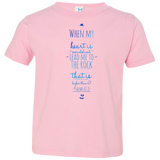 Bible Verse Toddler Jersey T-Shirt - "Psalms 61:2" Design 3 - Meditate Healing Christian Store