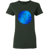 Bible Verses Ladies' 5.3 oz. T-Shirt - "Psalm 61:2" Design 16 - Meditate Healing Christian Store