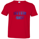 Bible Verse Toddler Jersey T-Shirt - "Psalms 61:2" Design 4 - Meditate Healing Christian Store