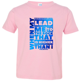Bible Verse Toddler Jersey T-Shirt - "Psalms 61:2" Design 20 - Meditate Healing Christian Store
