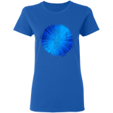 Bible Verses Ladies' 5.3 oz. T-Shirt - "Psalm 61:2" Design 16 - Meditate Healing Christian Store