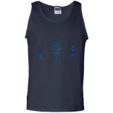 Bible Verse Men 100% Cotton Tank Top - "Psalm 61:2" Design 10 - Meditate Healing Christian Store