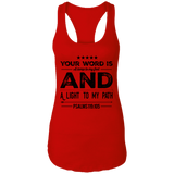 MeditateHealing.com | Bible Verses Ladies Ideal Racerback Tank
