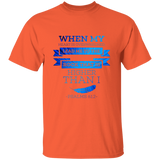 Bible Verse Men 5.3 oz. T-Shirt - "Psalm 61:2" Design 13 - Meditate Healing Christian Store