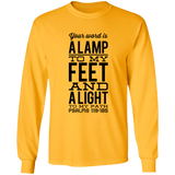 MeditateHealing.com | Bible Verse Long Sleeve Ultra Cotton T-Shirt