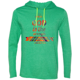 Bible Verse Men Long Sleeve T-Shirt Hoodie - "Psalm 73:26" Design 2 - Meditate Healing Christian Store