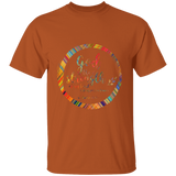 Bible Verse Men 5.3 oz. T-Shirt - "Psalm 73:26" Design 9 - Meditate Healing Christian Store