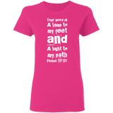 MeditateHealing.com | Bible Verse Ladies' T-Shirt