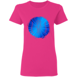Bible Verses Ladies' 5.3 oz. T-Shirt - "Psalm 61:2" Design 16 - Meditate Healing Christian Store