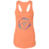 MeditateHealing.com | Bible Verses Ladies Ideal Racerback Tank