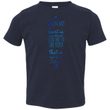 MeditateHealing.com | Bible Verse Toddler Jersey T-Shirt