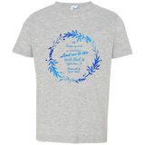 MeditateHealing.com | Bible Verse Toddler Jersey T-Shirt