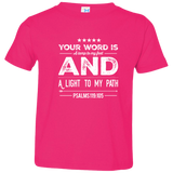 MeditateHealing.com | Bible Verse Toddler Jersey T-Shirt