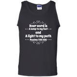 MeditateHealing.com | Bible Verse Men 100% Cotton Tank Top