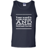 MeditateHealing.com | Bible Verse Men 100% Cotton Tank Top