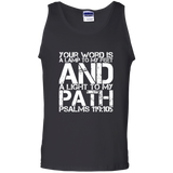 MeditateHealing.com | Bible Verse Men 100% Cotton Tank Top