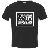 MeditateHealing.com | Bible Verse Toddler Jersey T-Shirt