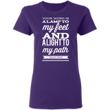 MeditateHealing.com | Bible Verse Ladies' T-Shirt