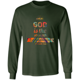 Bible Verse Long Sleeve Ultra Cotton T-Shirt - "Psalm 73:26" Design 2 - Meditate Healing Christian Store