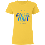 Bible Verses Ladies' 5.3 oz. T-Shirt - "Psalms 61:2" Design 11 - Meditate Healing Christian Store