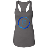 Bible Verses Ladies Ideal Racerback Tank - "Psalm 61:2" Design 15 - Meditate Healing Christian Store