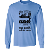 MeditateHealing.com | Bible Verse Long Sleeve Ultra Cotton T-Shirt