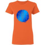Bible Verses Ladies' 5.3 oz. T-Shirt - "Psalm 61:2" Design 16 - Meditate Healing Christian Store