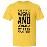 MeditateHealing.com | Bible Verse Men 5.3 oz. T-Shirt