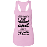 MeditateHealing.com | Bible Verses Ladies Ideal Racerback Tank