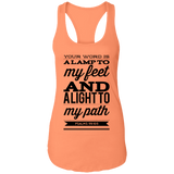 MeditateHealing.com | Bible Verses Ladies Ideal Racerback Tank