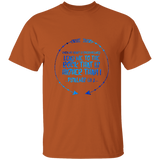 Bible Verse Men 5.3 oz. T-Shirt - "Psalm 61:2" Design 8 - Meditate Healing Christian Store