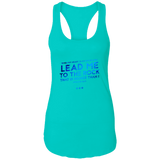 Bible Verses Ladies Ideal Racerback Tank - "Psalm 61:2" Design 12 - Meditate Healing Christian Store