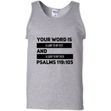 MeditateHealing.com | Bible Verse Men 100% Cotton Tank Top