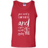 MeditateHealing.com | Bible Verse Men 100% Cotton Tank Top
