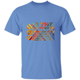 Bible Verse Men 5.3 oz. T-Shirt - "Psalm 73:26" Design 16 - Meditate Healing Christian Store
