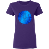 Bible Verses Ladies' 5.3 oz. T-Shirt - "Psalm 61:2" Design 16 - Meditate Healing Christian Store
