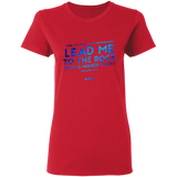 Bible Verses Ladies' 5.3 oz. T-Shirt - "Psalms 61:2" Design 12 - Meditate Healing Christian Store